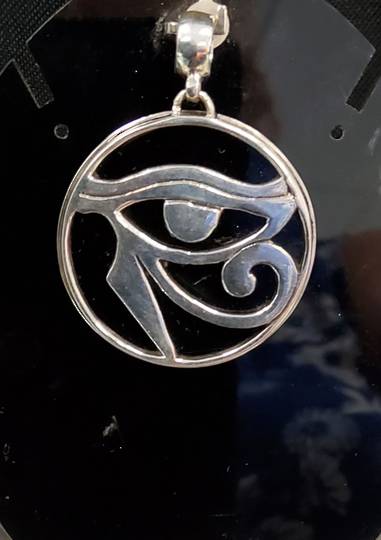 Eye Of Horus Onyx Pendant